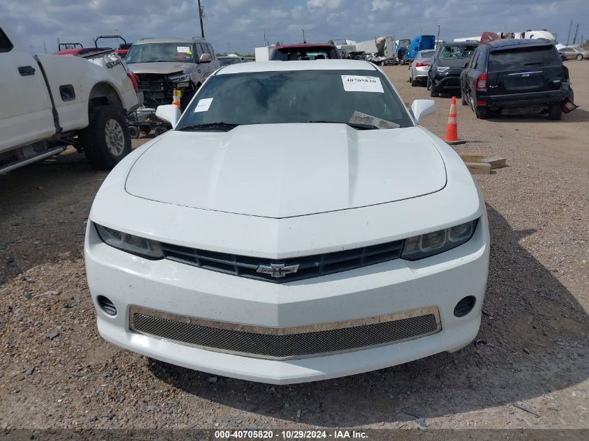 2014 Chevrolet Camaro 2Ls VIN: 2G1FA1E36E9130631 Lot: 40705820