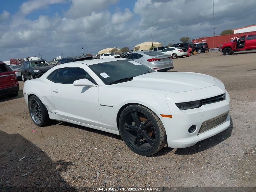 2014 Chevrolet Camaro 2Ls VIN: 2G1FA1E36E9130631 Lot: 40705820