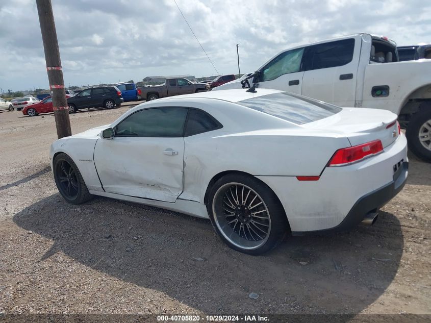 2014 Chevrolet Camaro 2Ls VIN: 2G1FA1E36E9130631 Lot: 40705820