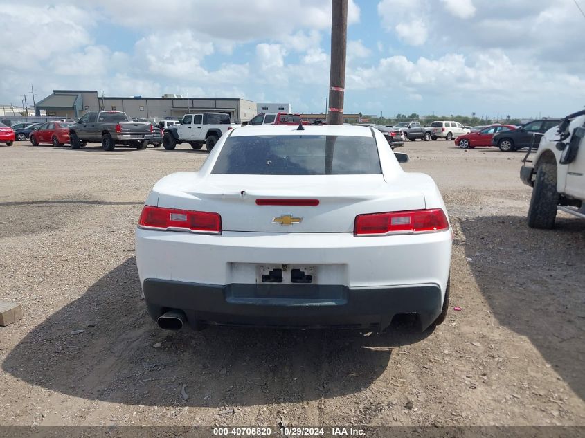 2014 Chevrolet Camaro 2Ls VIN: 2G1FA1E36E9130631 Lot: 40705820