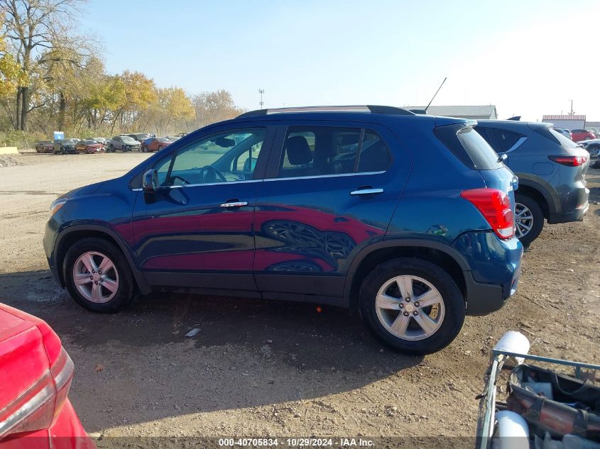 2020 Chevrolet Trax Fwd Lt VIN: 3GNCJLSBXLL331578 Lot: 40705834