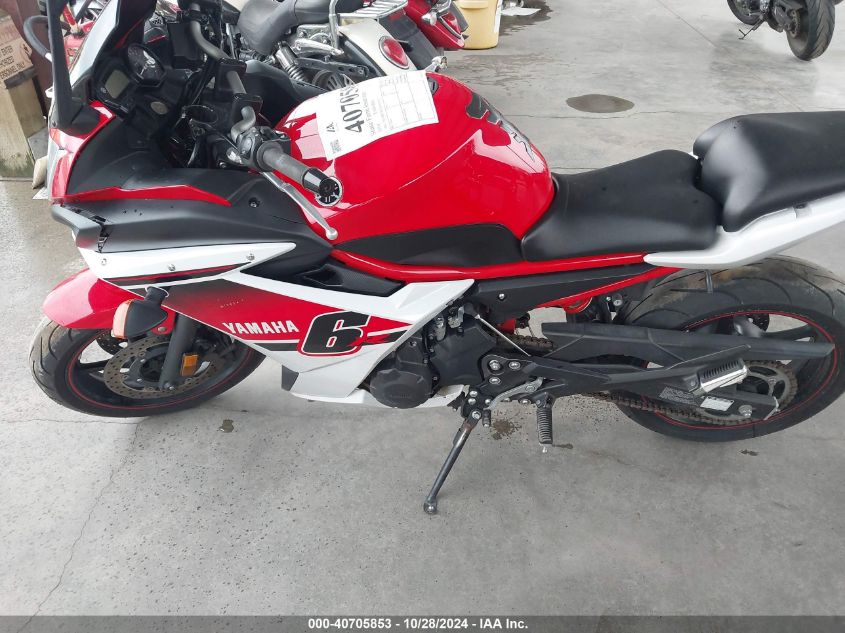 2014 Yamaha Fz6 R VIN: JYARJ18E1EA013363 Lot: 40705853