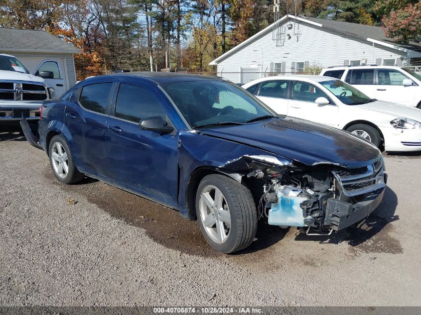 VIN 1C3CDZAB2DN551436 2013 Dodge Avenger, SE no.1