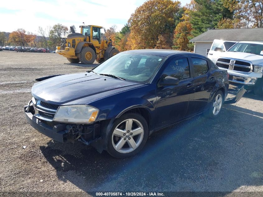 VIN 1C3CDZAB2DN551436 2013 Dodge Avenger, SE no.2