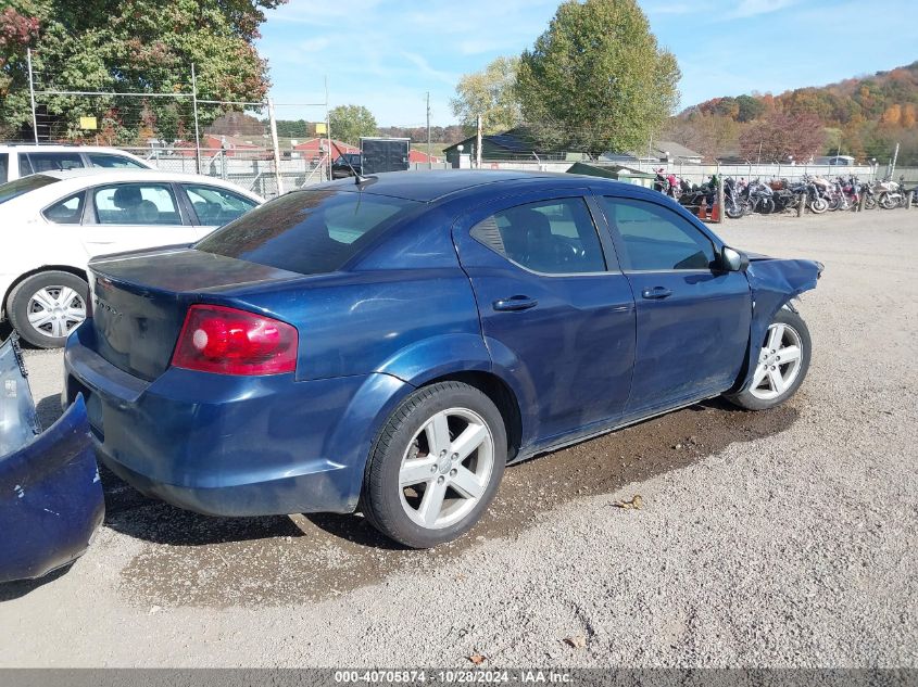 VIN 1C3CDZAB2DN551436 2013 Dodge Avenger, SE no.4