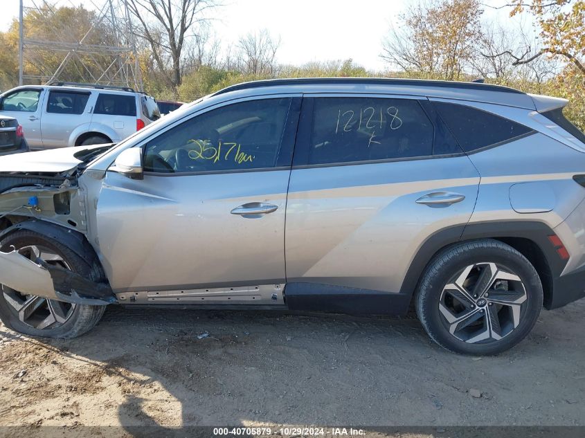 2022 Hyundai Tucson Limited VIN: 5NMJECAE4NH121218 Lot: 40705879