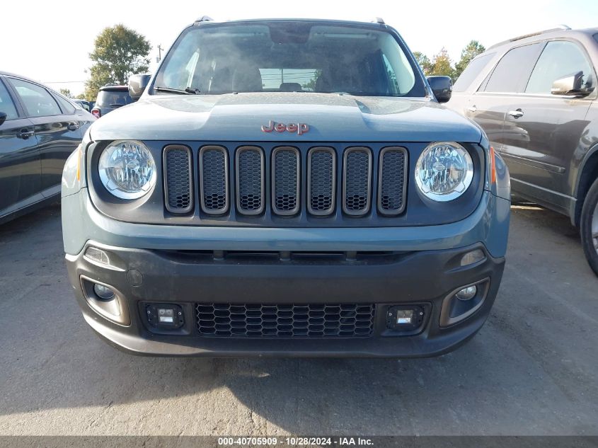 2016 Jeep Renegade 75Th Anniversary VIN: ZACCJABT9GPE31075 Lot: 40705909