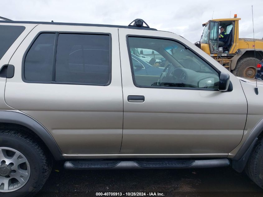 2001 Nissan Pathfinder Se VIN: JN8DR09Y91W572395 Lot: 40705913