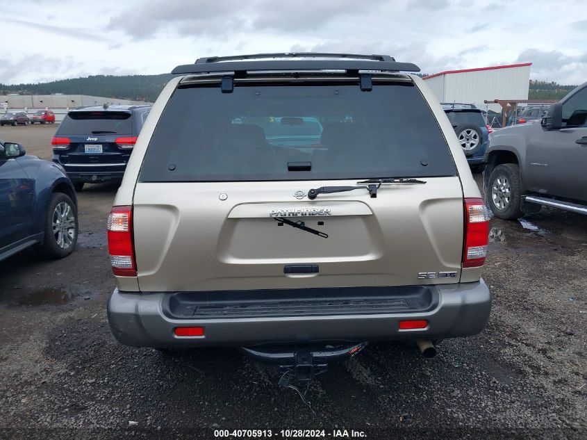 2001 Nissan Pathfinder Se VIN: JN8DR09Y91W572395 Lot: 40705913