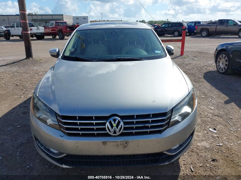 2014 Volkswagen Passat 2.0L Tdi Se VIN: 1VWBN7A36EC101123 Lot: 40705916