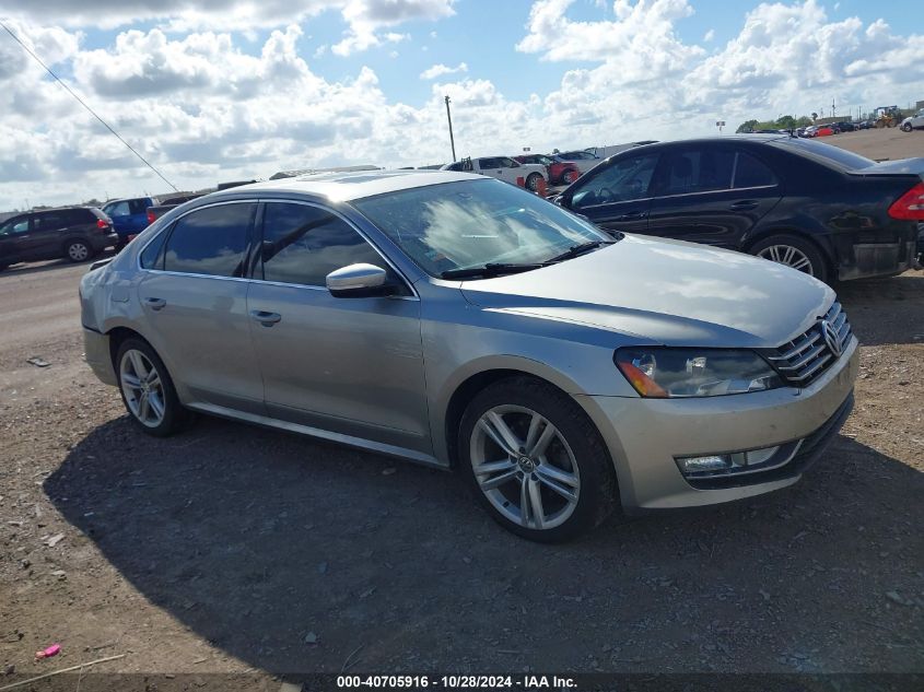 2014 Volkswagen Passat 2.0L Tdi Se VIN: 1VWBN7A36EC101123 Lot: 40705916