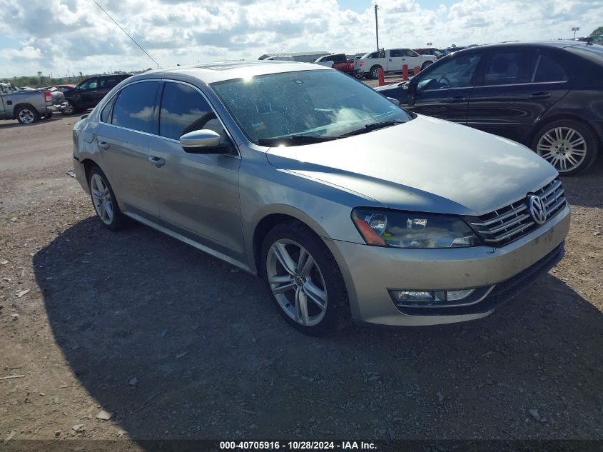 VIN 1VWBN7A36EC101123 2014 VOLKSWAGEN PASSAT no.1