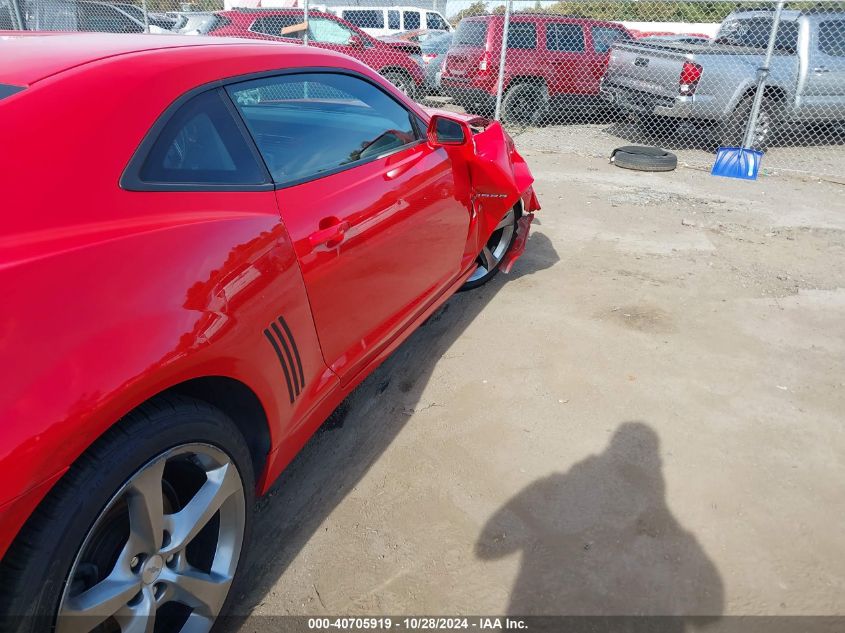 2014 Chevrolet Camaro Lt VIN: 2G1FB1E35E9315217 Lot: 40705919