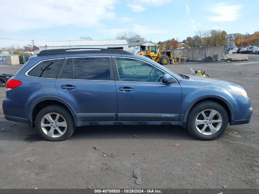 2013 Subaru Outback 2.5I Premium VIN: 4S4BRBCC4D3253421 Lot: 40705920