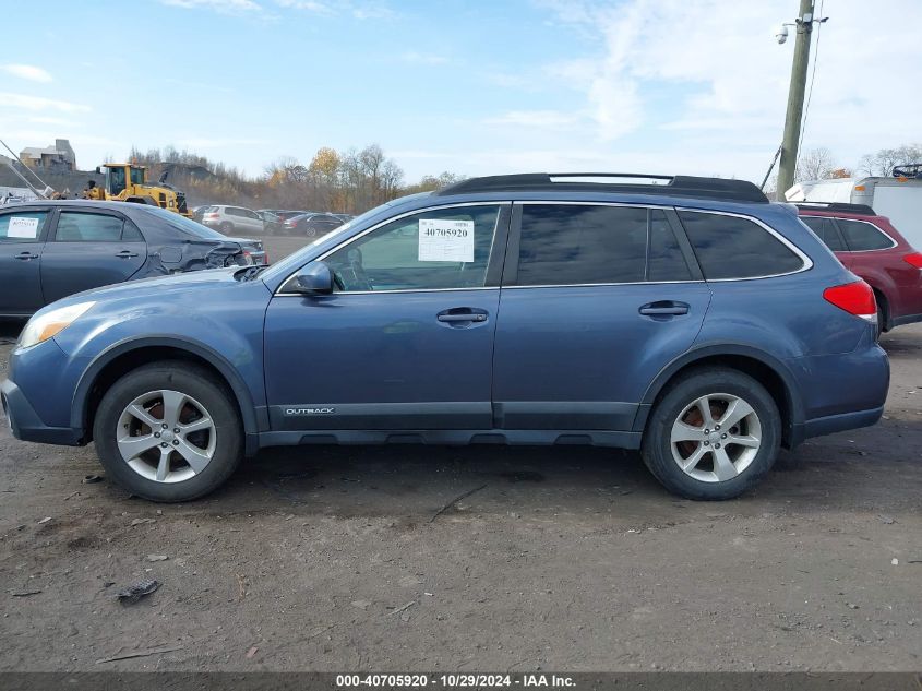 2013 Subaru Outback 2.5I Premium VIN: 4S4BRBCC4D3253421 Lot: 40705920