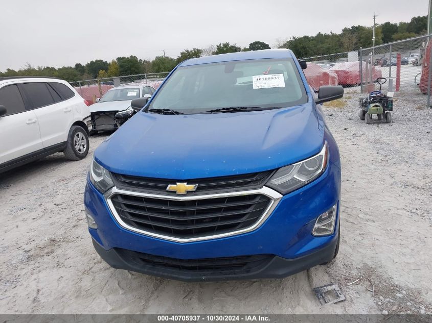 2019 Chevrolet Equinox Ls VIN: 3GNAXHEV6KS564337 Lot: 40705937