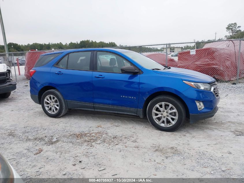 2019 Chevrolet Equinox Ls VIN: 3GNAXHEV6KS564337 Lot: 40705937