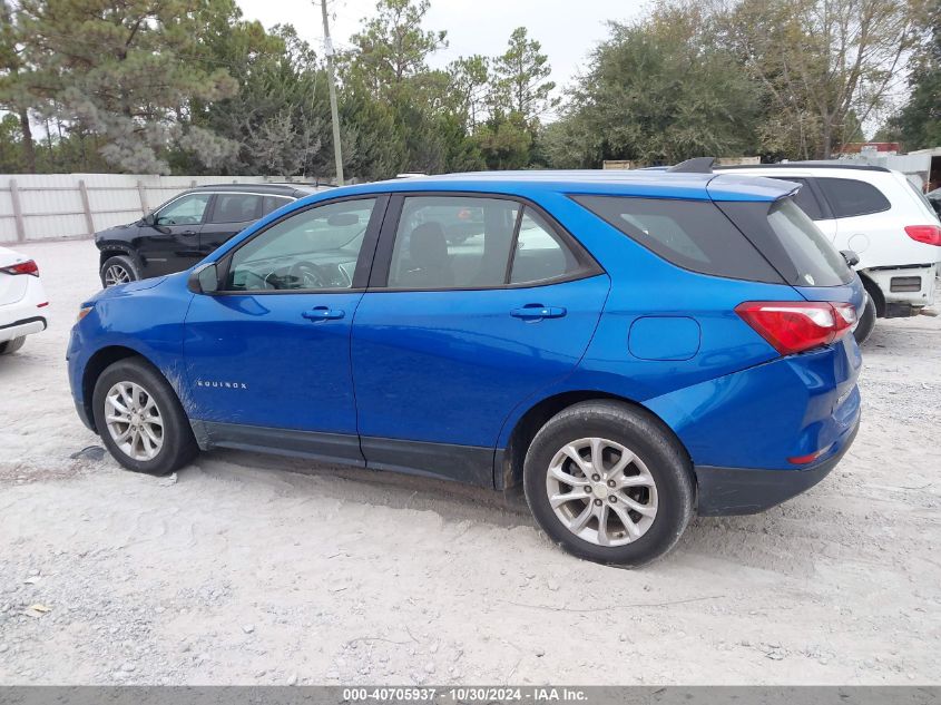 2019 Chevrolet Equinox Ls VIN: 3GNAXHEV6KS564337 Lot: 40705937