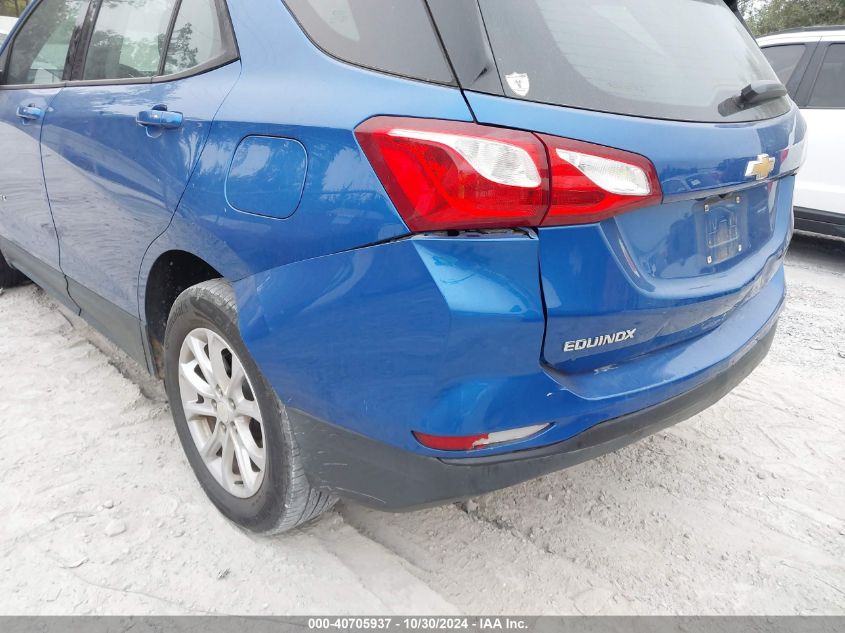 2019 Chevrolet Equinox Ls VIN: 3GNAXHEV6KS564337 Lot: 40705937