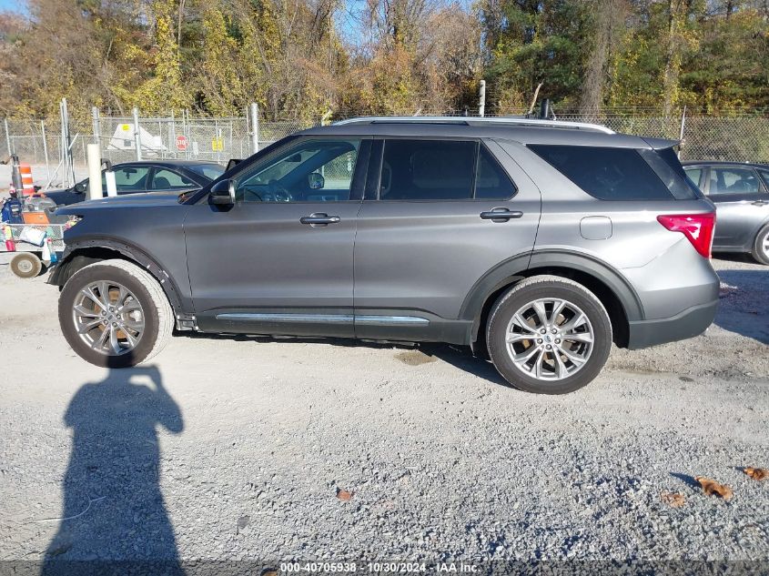 2021 Ford Explorer Limited VIN: 1FMSK8FH2MGA86175 Lot: 40705938