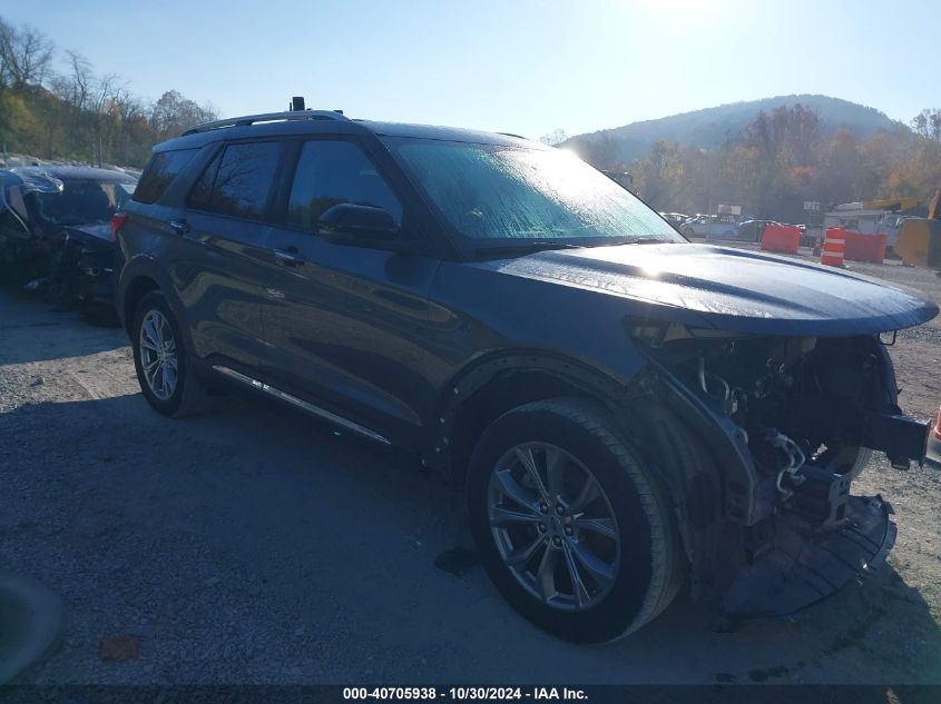 2021 Ford Explorer Limited VIN: 1FMSK8FH2MGA86175 Lot: 40705938