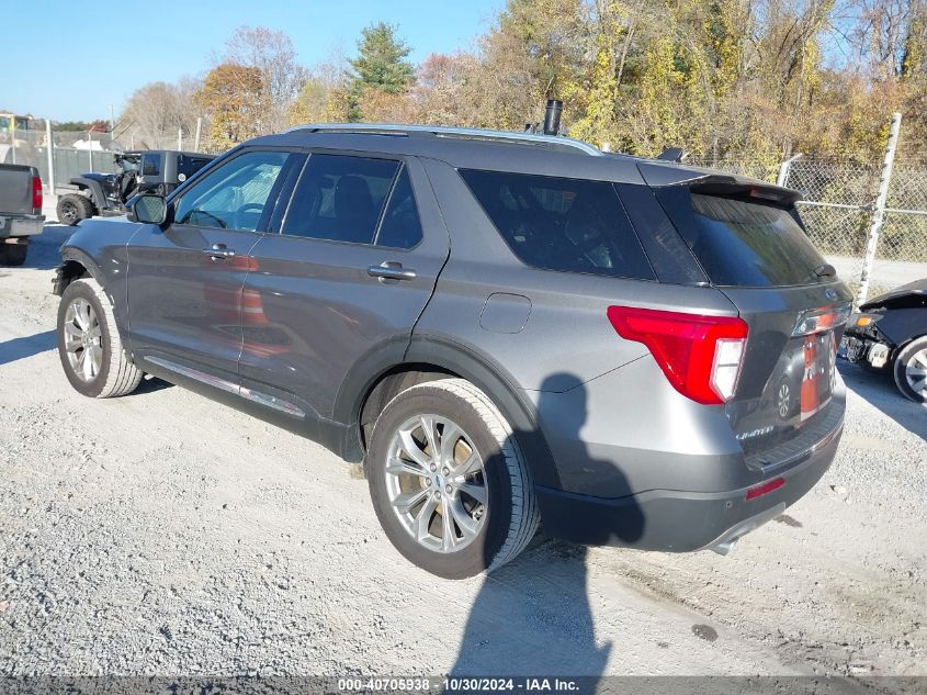 2021 Ford Explorer Limited VIN: 1FMSK8FH2MGA86175 Lot: 40705938