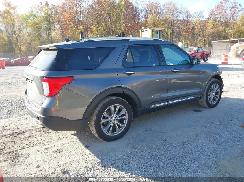 2021 Ford Explorer Limited VIN: 1FMSK8FH2MGA86175 Lot: 40705938