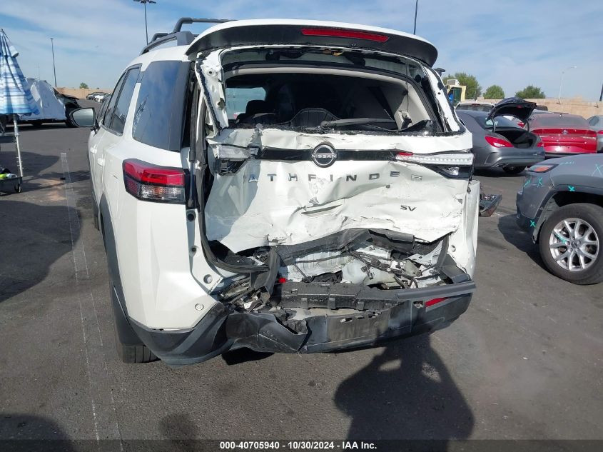 2022 Nissan Pathfinder Sv 2Wd VIN: 5N1DR3BA9NC238509 Lot: 40705940