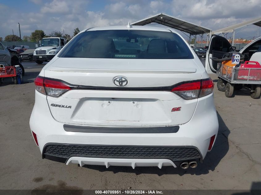 2020 Toyota Corolla Se VIN: 5YFS4RCE4LP038687 Lot: 40705951