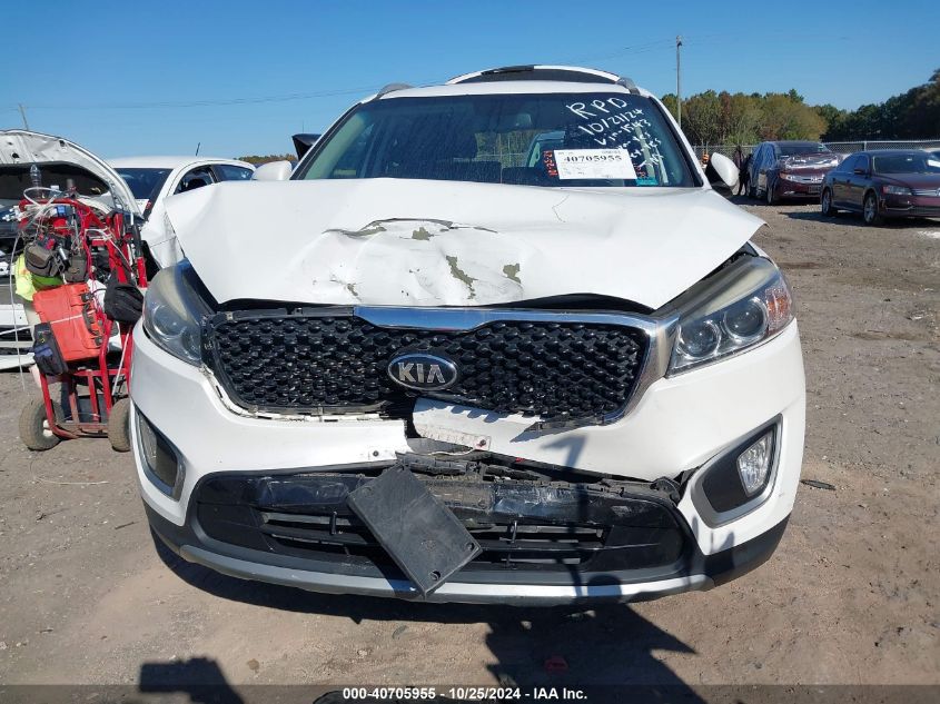 2016 Kia Sorento 2.0T Ex VIN: 5XYPHDA17GG041543 Lot: 40705955