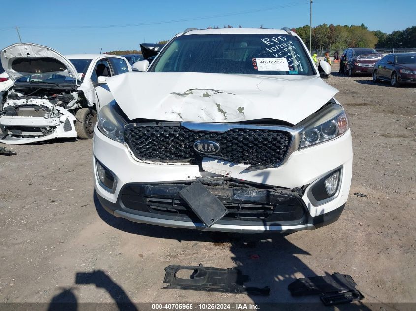 2016 Kia Sorento 2.0T Ex VIN: 5XYPHDA17GG041543 Lot: 40705955