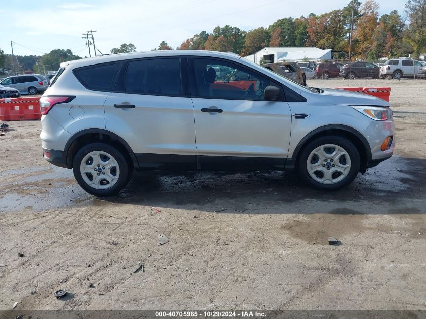 2017 Ford Escape S VIN: 1FMCU0F7XHUD56896 Lot: 40705965