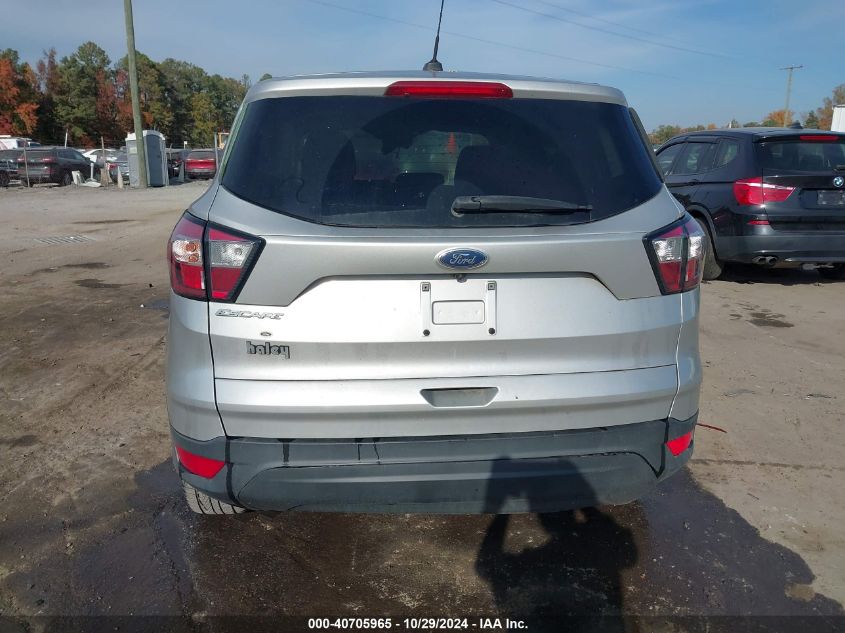 2017 Ford Escape S VIN: 1FMCU0F7XHUD56896 Lot: 40705965