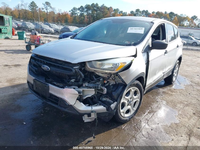 2017 Ford Escape S VIN: 1FMCU0F7XHUD56896 Lot: 40705965