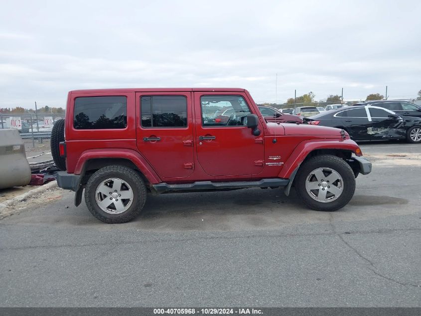 2012 Jeep Wrangler Unlimited Sahara VIN: 1C4HJWEG9CL106877 Lot: 40705968