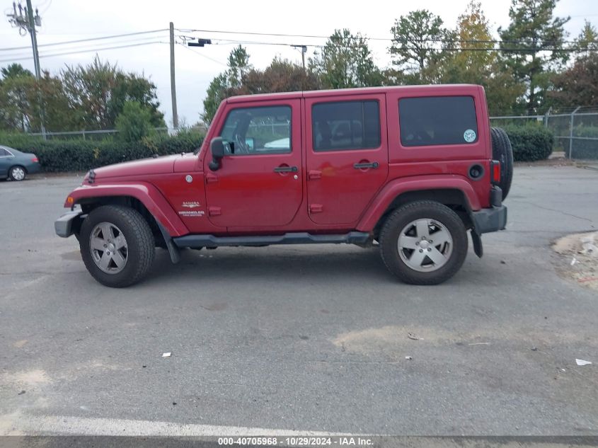 2012 Jeep Wrangler Unlimited Sahara VIN: 1C4HJWEG9CL106877 Lot: 40705968