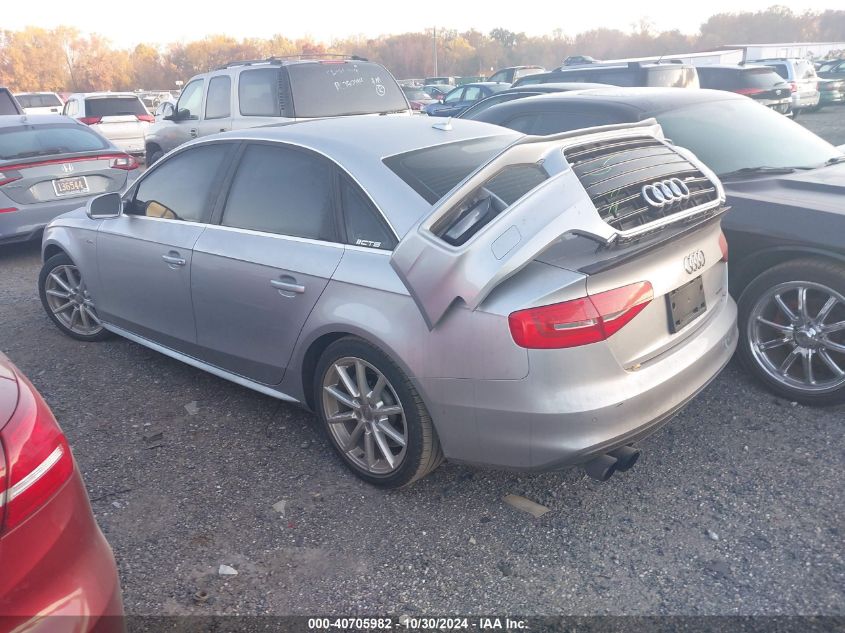 2016 Audi A4 2.0T Premium VIN: WAUFFAFL0GN015074 Lot: 40705982