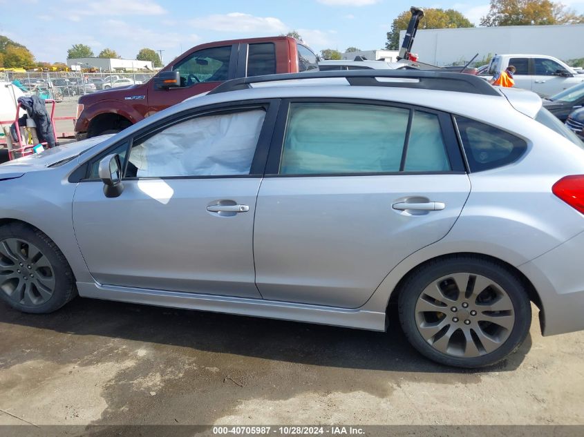 2014 SUBARU IMPREZA 2.0I SPORT PREMIUM - JF1GPAL6XE8220566