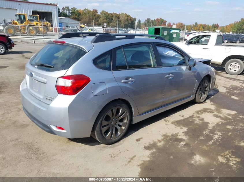 2014 Subaru Impreza 2.0I Sport Premium VIN: JF1GPAL6XE8220566 Lot: 40705987