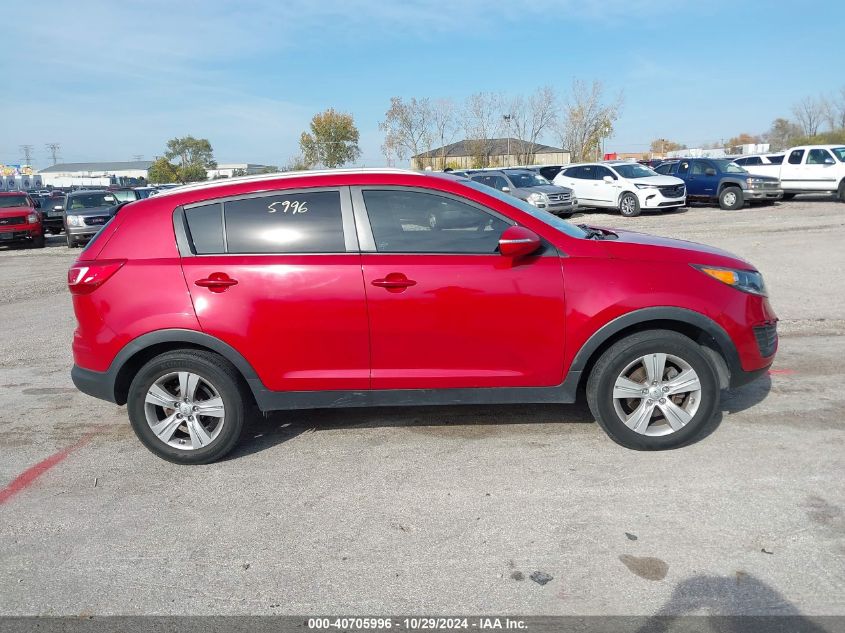 2013 Kia Sportage Lx VIN: KNDPBCA21D7534535 Lot: 40705996