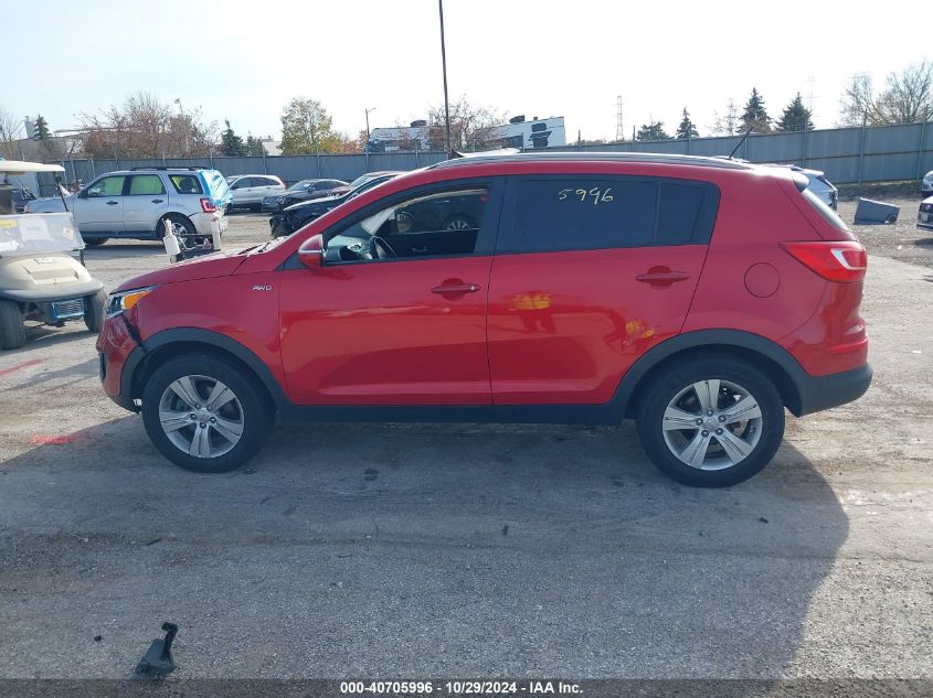 2013 Kia Sportage Lx VIN: KNDPBCA21D7534535 Lot: 40705996