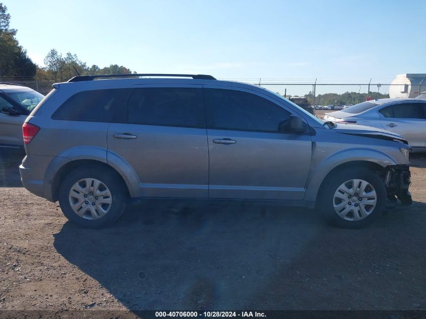 2016 Dodge Journey Se VIN: 3C4PDCAB9GT121336 Lot: 40706000