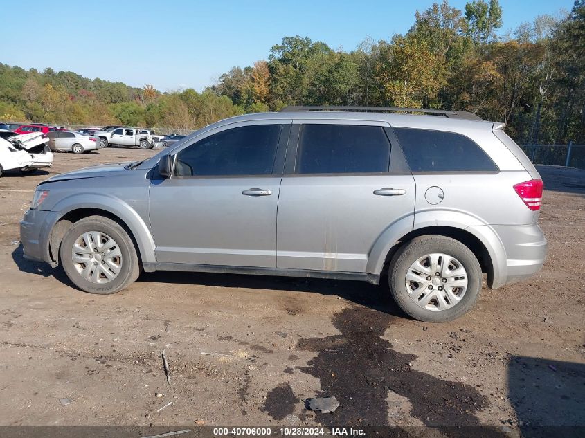 2016 Dodge Journey Se VIN: 3C4PDCAB9GT121336 Lot: 40706000