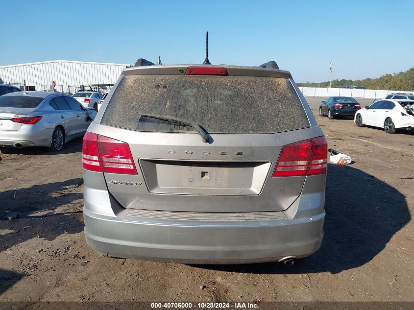 2016 Dodge Journey Se VIN: 3C4PDCAB9GT121336 Lot: 40706000