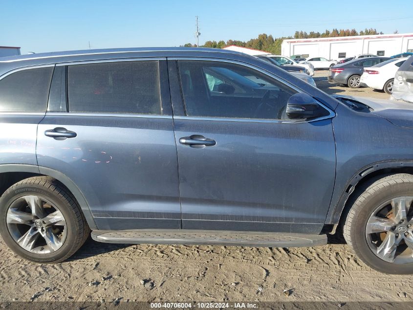 2018 Toyota Highlander Limited Platinum VIN: 5TDYZRFH1JS239033 Lot: 40706004