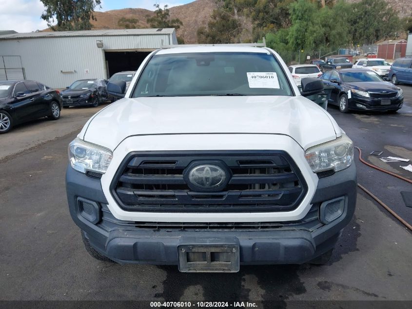 2018 Toyota Tacoma Sr VIN: 5TFRX5GN3JX123527 Lot: 40706010