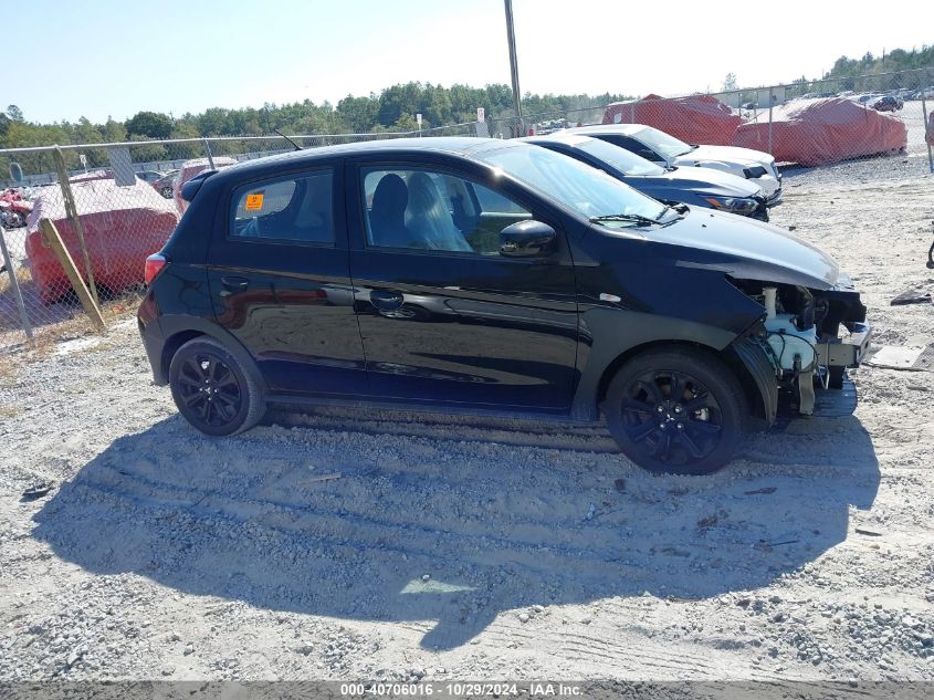 2024 Mitsubishi Mirage Black Edition VIN: ML32AWHJ3RH005569 Lot: 40706016