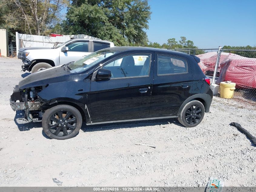 2024 Mitsubishi Mirage Black Edition VIN: ML32AWHJ3RH005569 Lot: 40706016