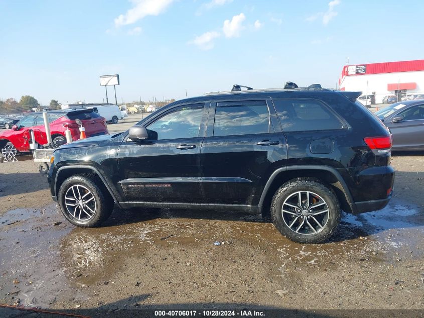 2018 Jeep Grand Cherokee Trailhawk 4X4 VIN: 1C4RJFLGXJC221072 Lot: 40706017