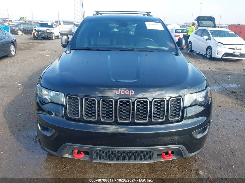 2018 Jeep Grand Cherokee Trailhawk 4X4 VIN: 1C4RJFLGXJC221072 Lot: 40706017